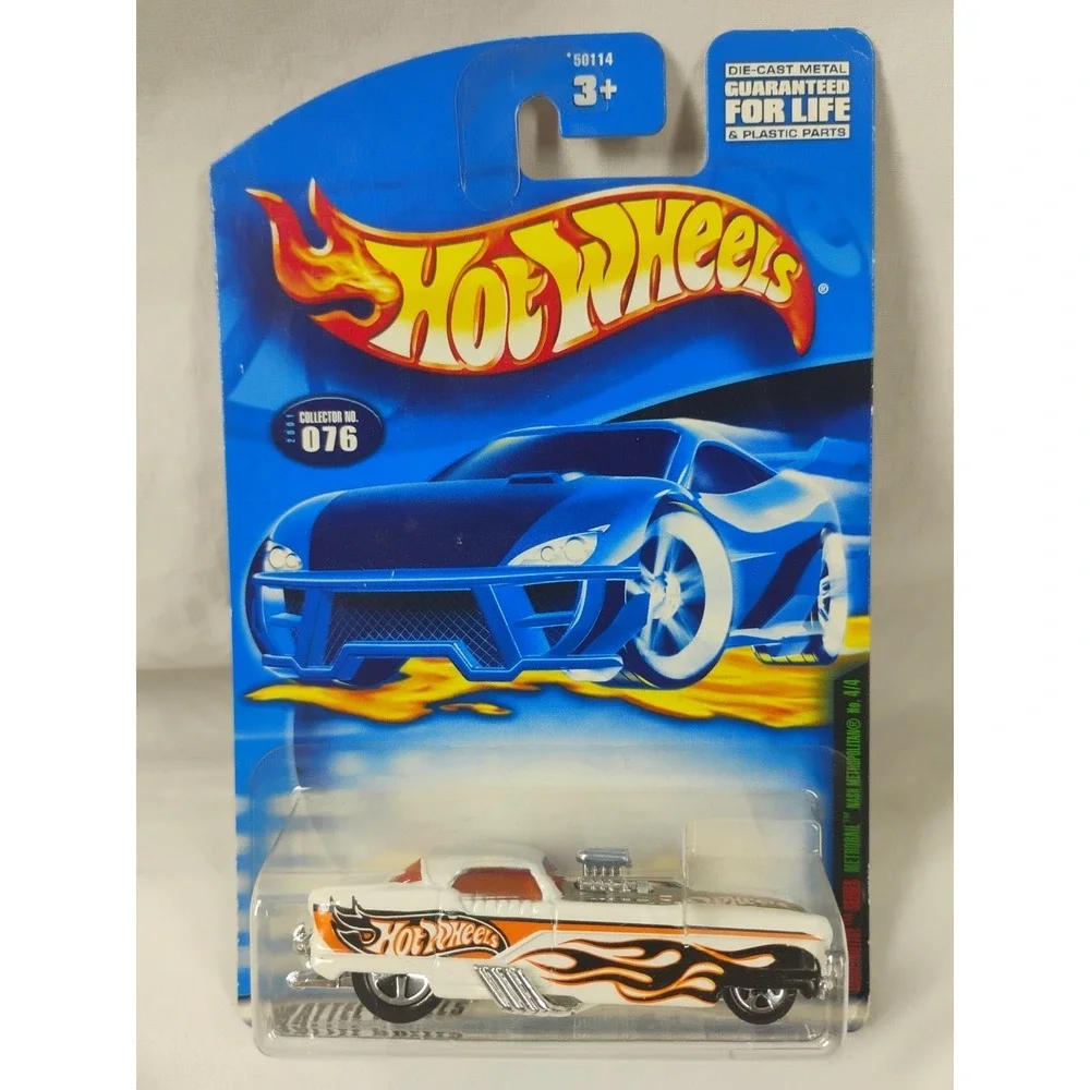 2001 Hot Wheels #076 Logo-motive Series‎ Metrorail  Nash Metropolitan 4/4